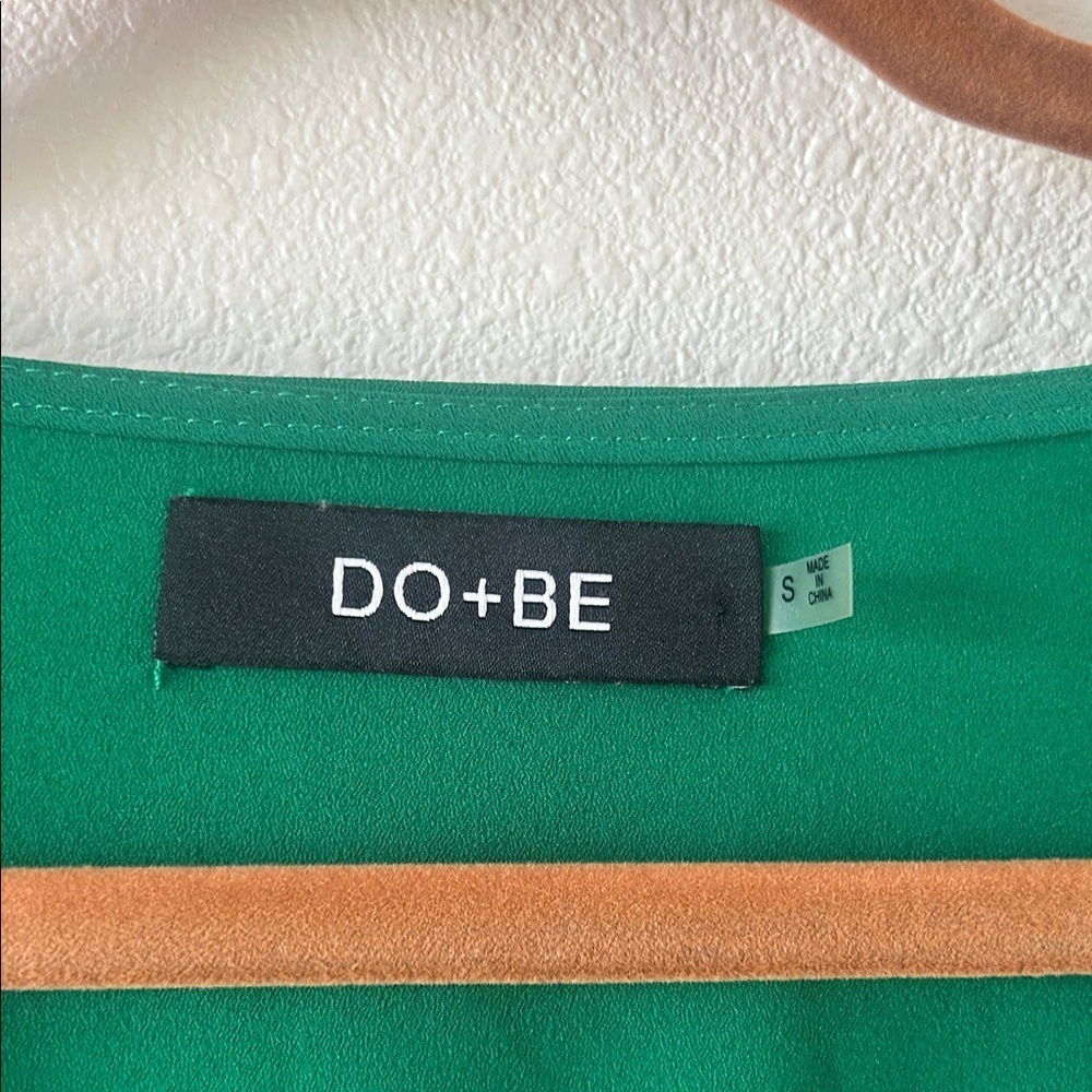 DO+BE Vibrant Green Long Sleeve Dress - Picture 2 of 4